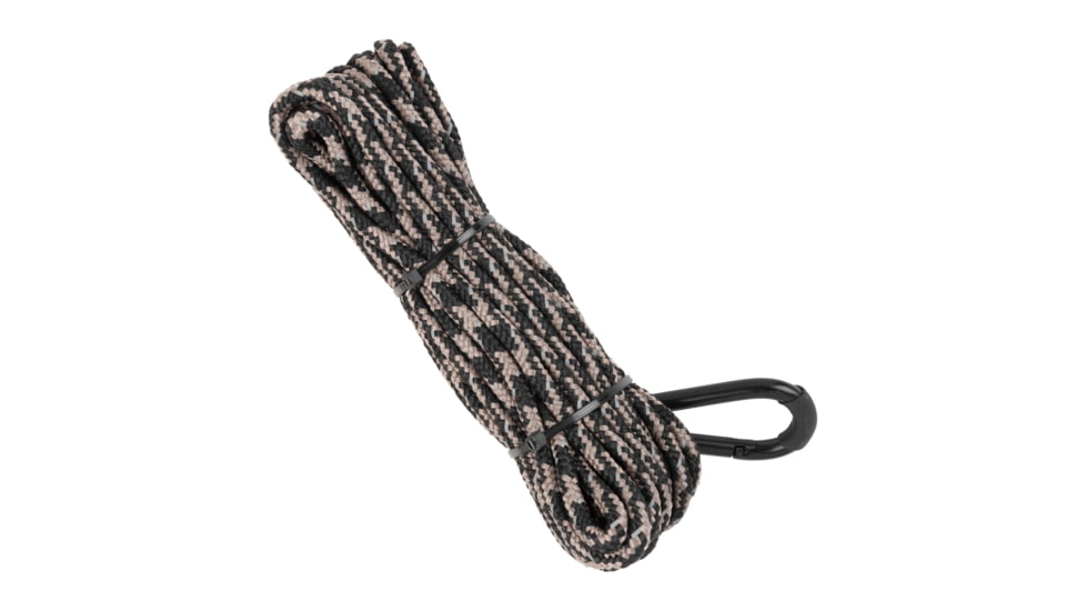 Allen Deluxe Reflective Hoist Rope, 30-Feet Long, Black, 7249