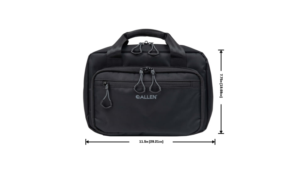 Allen Double Pistol Bag, Black, 3639