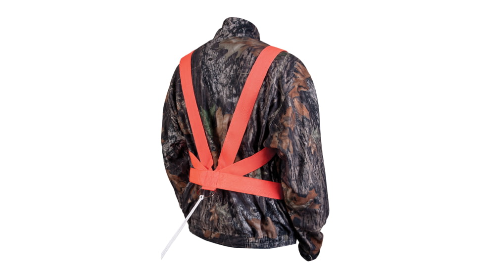 Allen Dual Harness Deer Drag Two Inch Web Construction Rope Included Blaze, Orange,33A