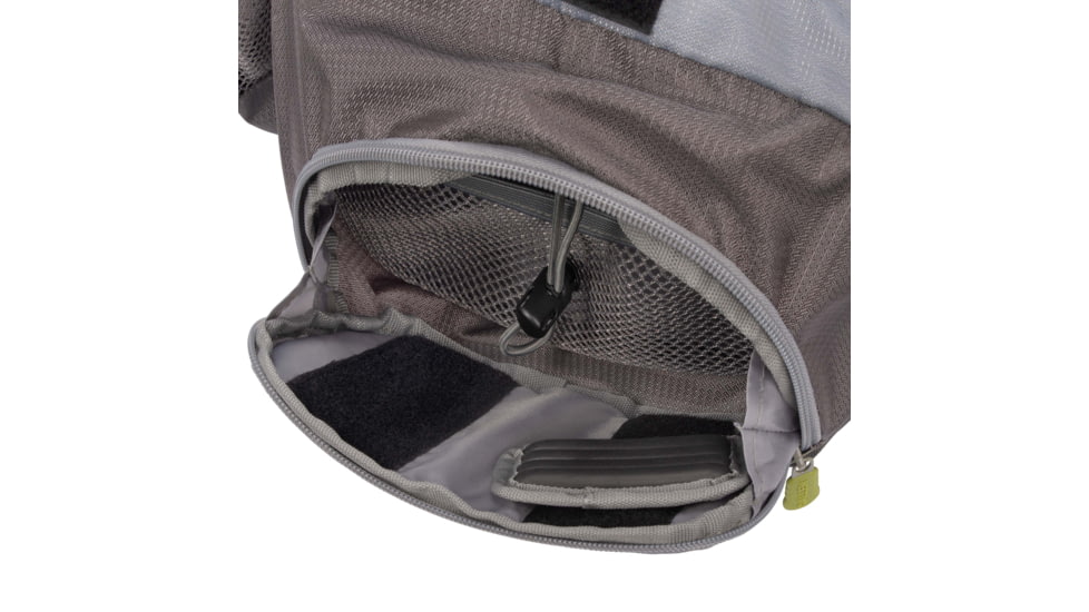 Allen Eagle River Lumbar Fly Fishing Pack, Fits up to 6 Tackle/Fly Boxes, Gray/Lime, 6378