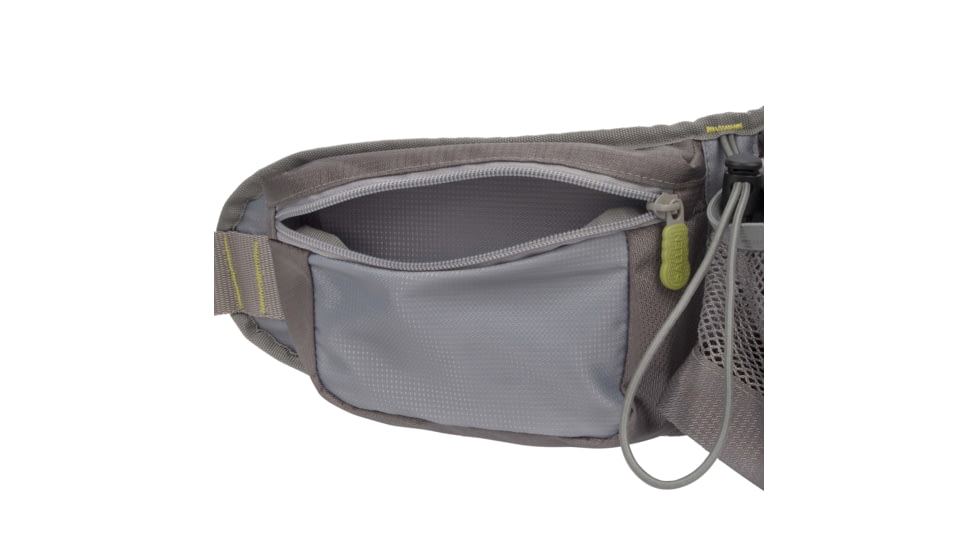 Allen Eagle River Lumbar Fly Fishing Pack, Fits up to 6 Tackle/Fly Boxes, Gray/Lime, 6378
