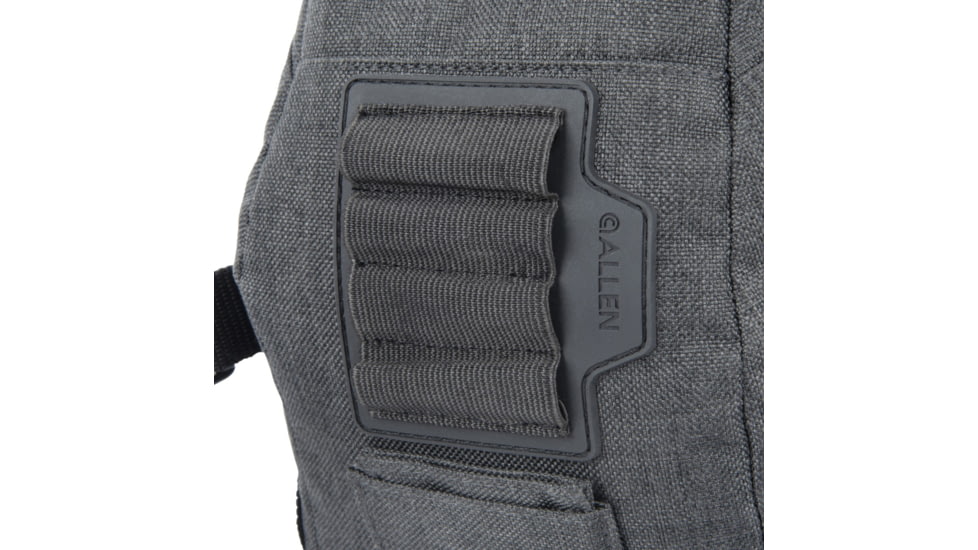 Allen Eliminator Prefilled Front/Rear Range Bag Combo, Gray, 18417