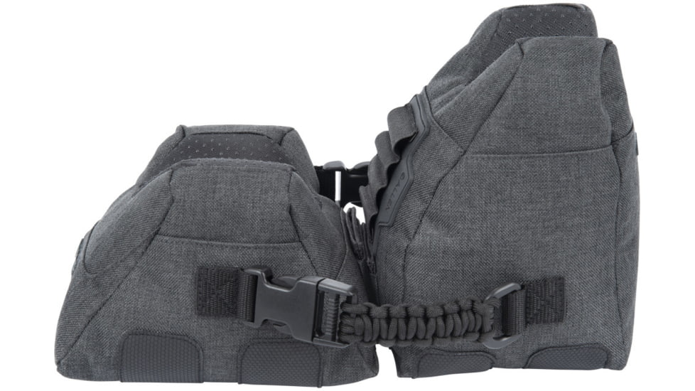 Allen Eliminator Prefilled Front/Rear Range Bag Combo, Gray, 18417