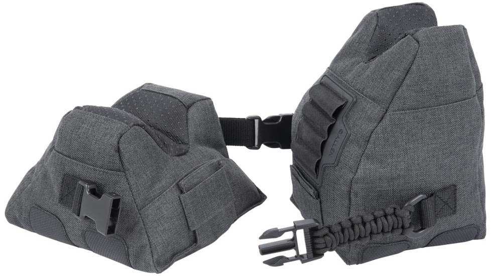 Allen Eliminator Prefilled Front/Rear Range Bag Combo, Gray, 18417