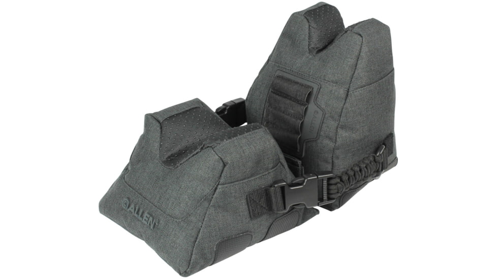 Allen Eliminator Prefilled Front/Rear Range Bag Combo, Gray, 18417