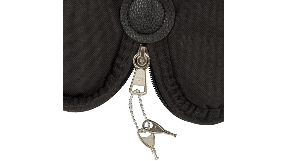 Allen Endura Locking Handgun Case, Black, 11 inch