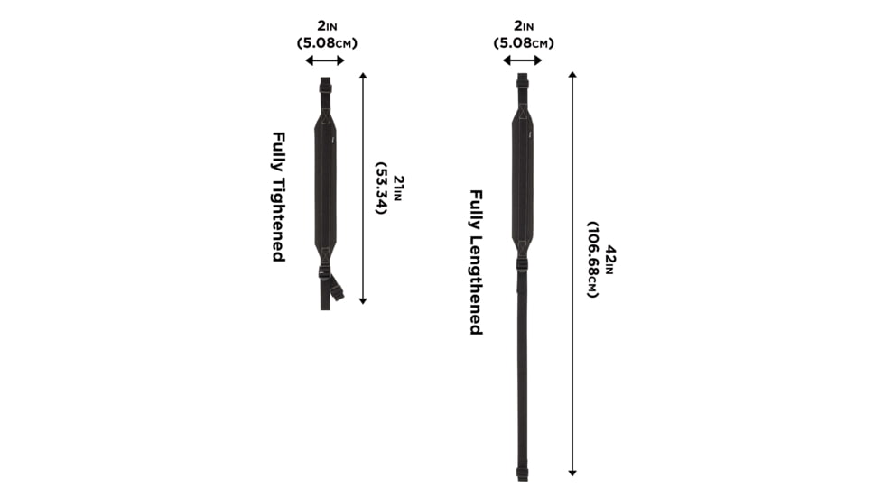 Allen Endura Rifle Sling, Black, 85, 85