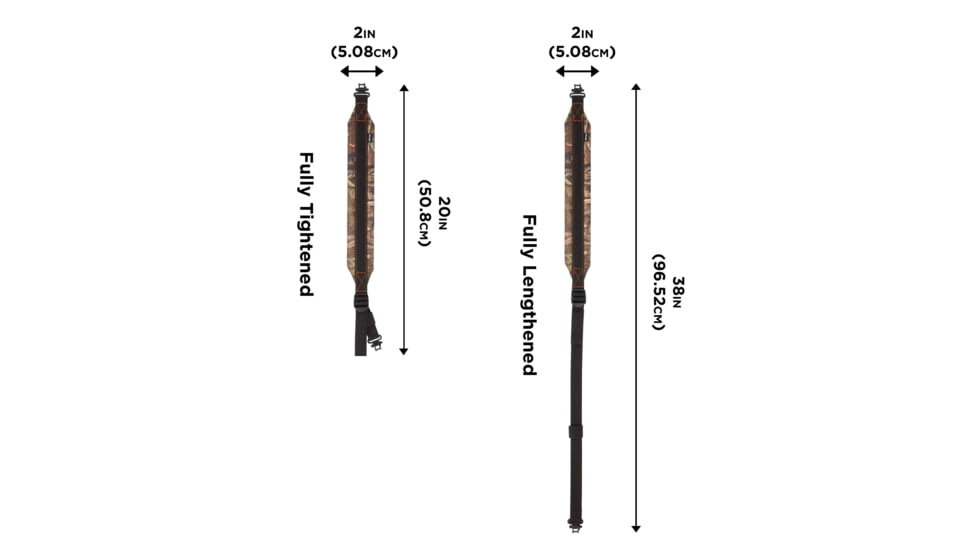 Allen Endura Rifle Sling with Swivels, Mossy Oak Break-Up Country Camo, 83004