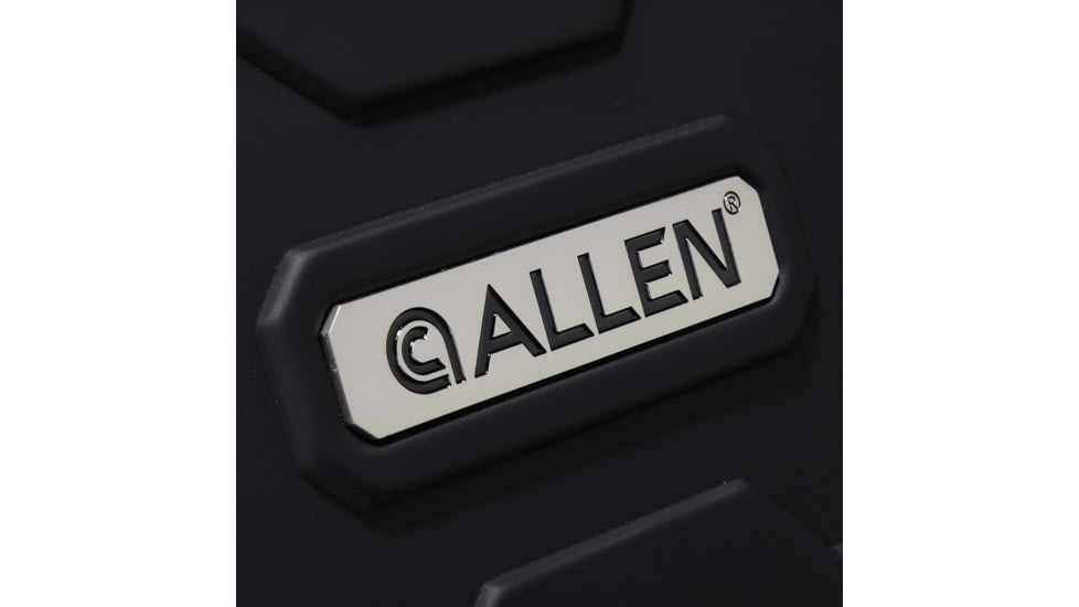 Allen EXO Molded Handgun Case, Black, 9in, 82-9