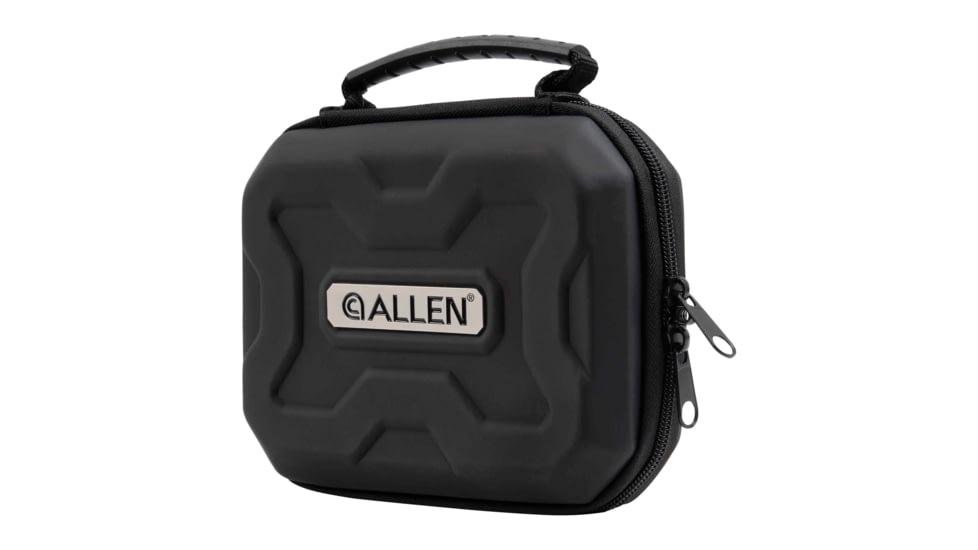 Allen EXO Molded Handgun Case, Black, 7in, 82-7