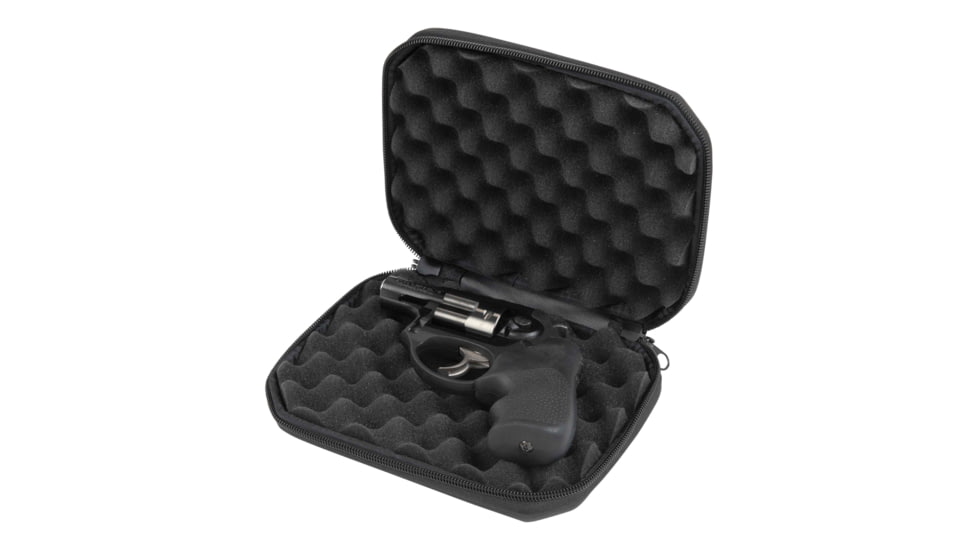 Allen EXO Molded Handgun Case, Black, 7in, 82-7