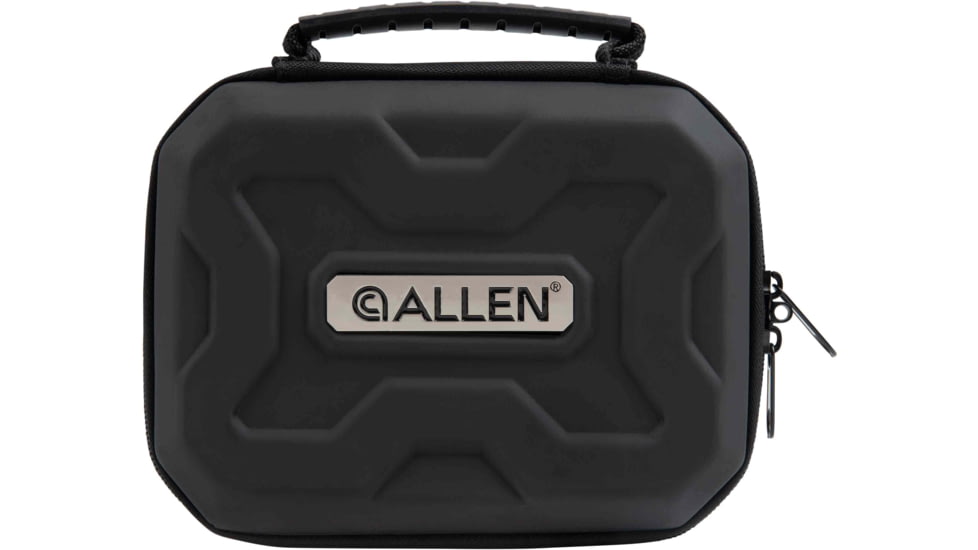 Allen EXO Molded Handgun Case, Black, 7in, 82-7