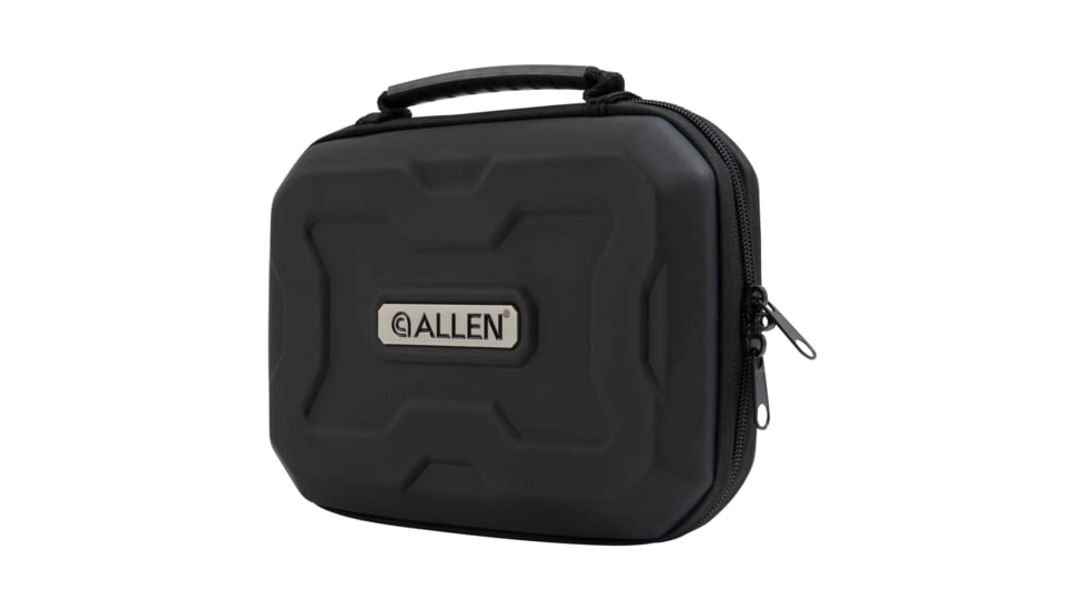 Allen EXO Molded Handgun Case, Black, 9in, 82-9