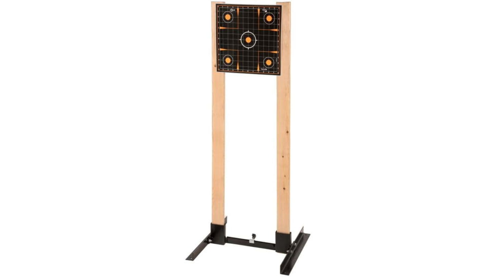Allen EZ Aim Shooting Target Stand, Black, Powder Coated Steel, 20.50in Long, 15517