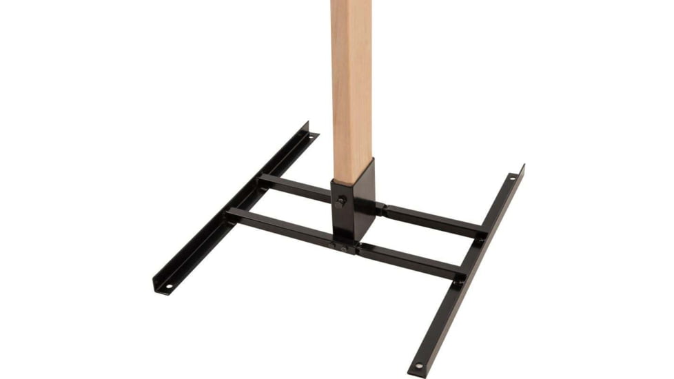Allen EZ Aim Steel Target Stand Base, Black, Powder Coated Steel, 21in Long, 15543