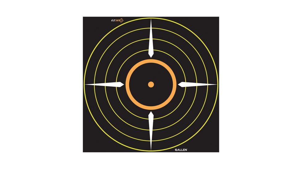 Allen EZ See Bullseye 17x17 Inch Five Per Package