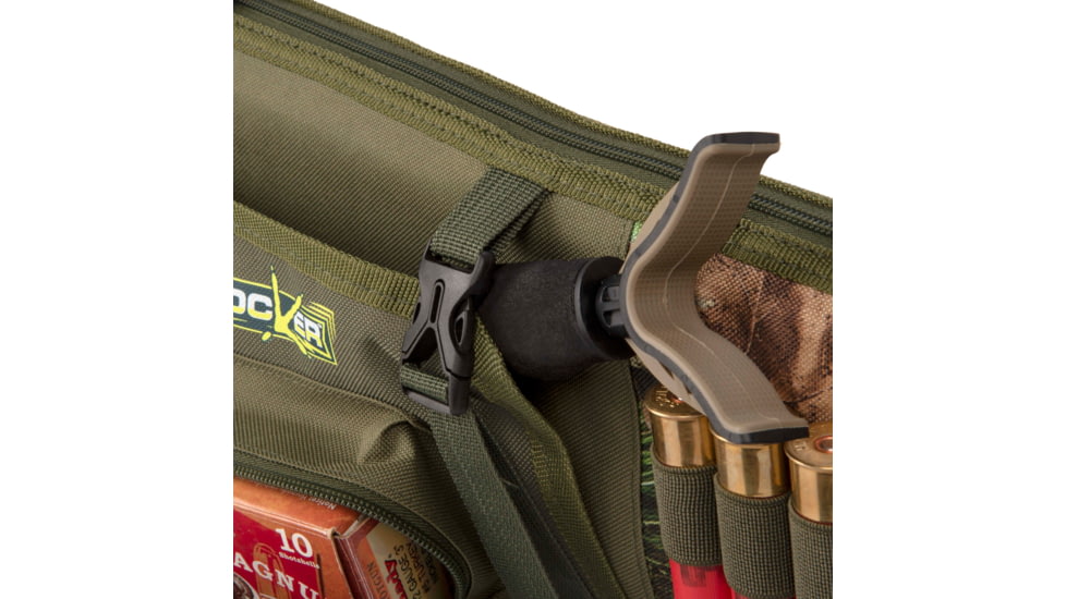 Allen Gear Fit Pursuit Shocker 52in Lockable Shotgun Case, Olive/Mossy Oak NWTF Obsession, 961-52