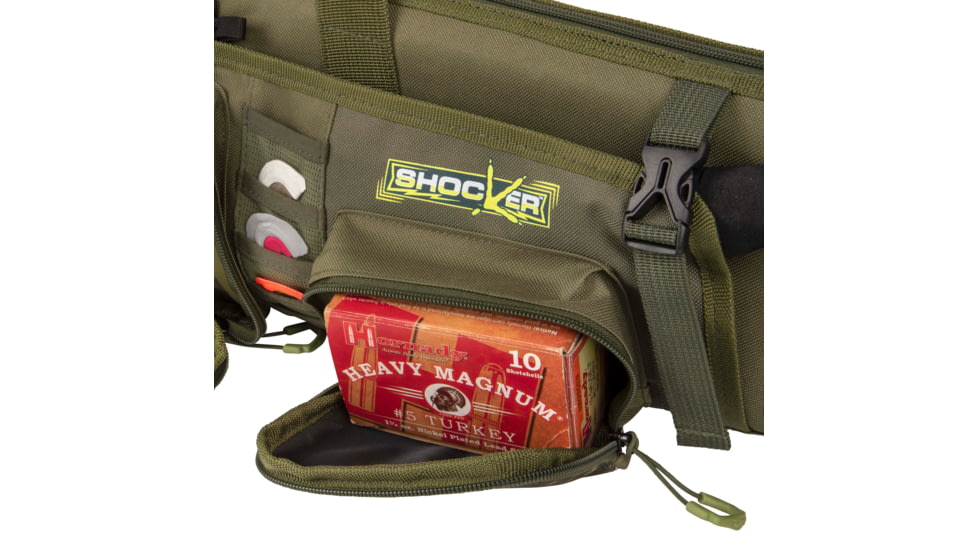 Allen Gear Fit Pursuit Shocker 52in Lockable Shotgun Case, Olive/Mossy Oak NWTF Obsession, 961-52