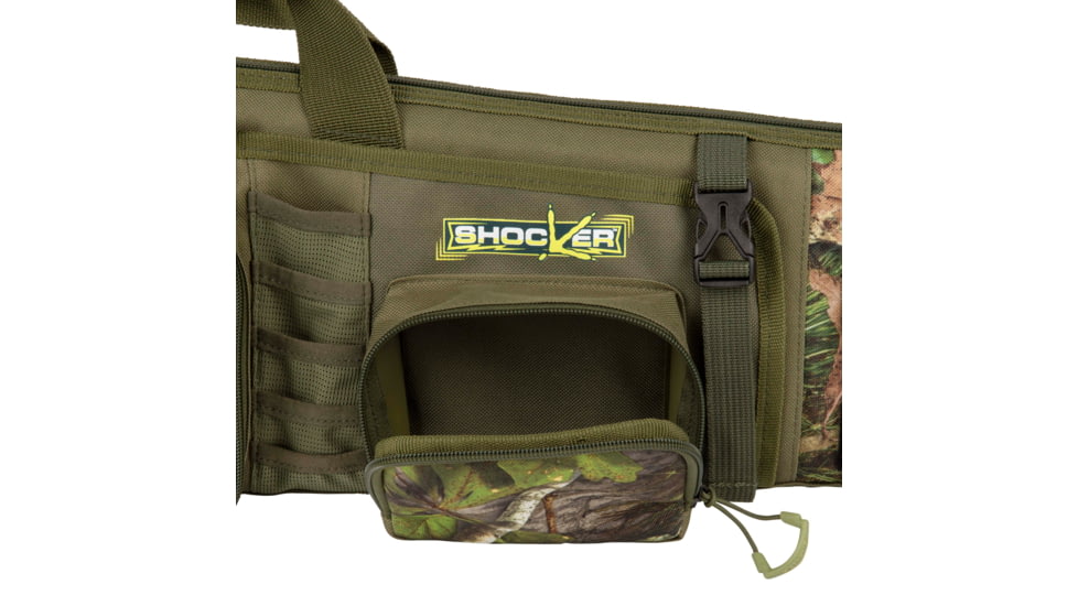 Allen Gear Fit Pursuit Shocker 52in Lockable Shotgun Case, Olive/Mossy Oak NWTF Obsession, 961-52
