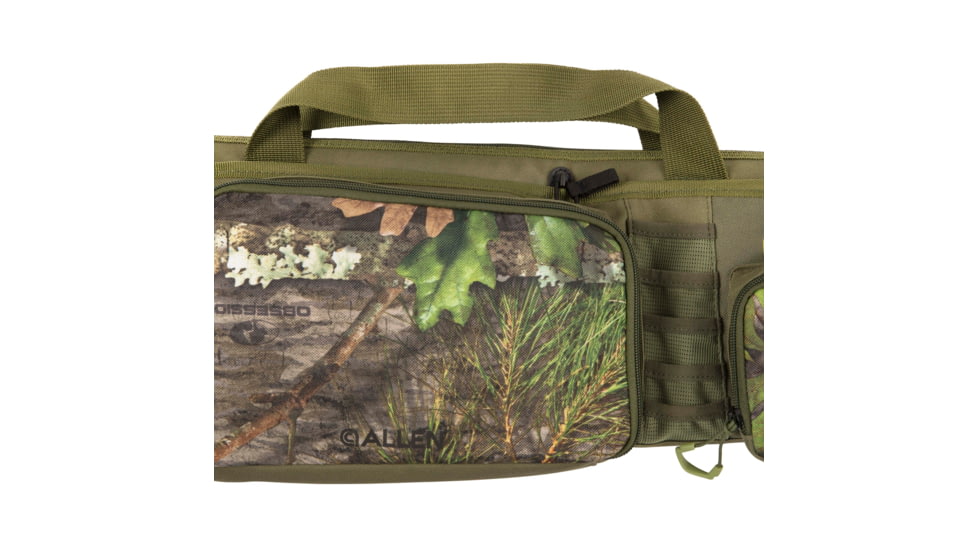 Allen Gear Fit Pursuit Shocker 52in Lockable Shotgun Case, Olive/Mossy Oak NWTF Obsession, 961-52