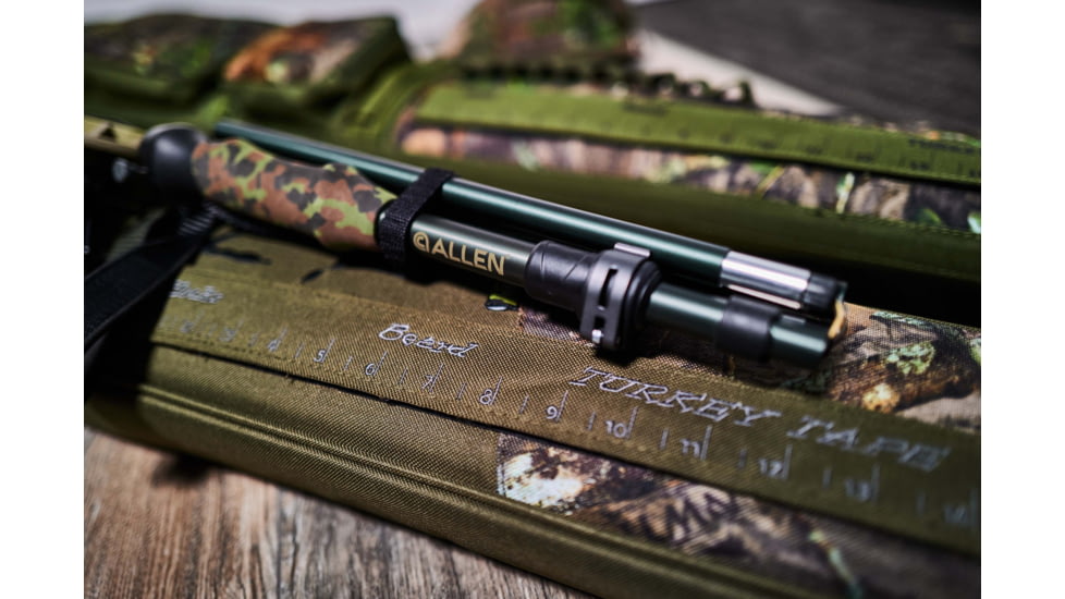 Allen Gear Fit Pursuit Shocker 52in Lockable Shotgun Case, Olive/Mossy Oak NWTF Obsession, 961-52