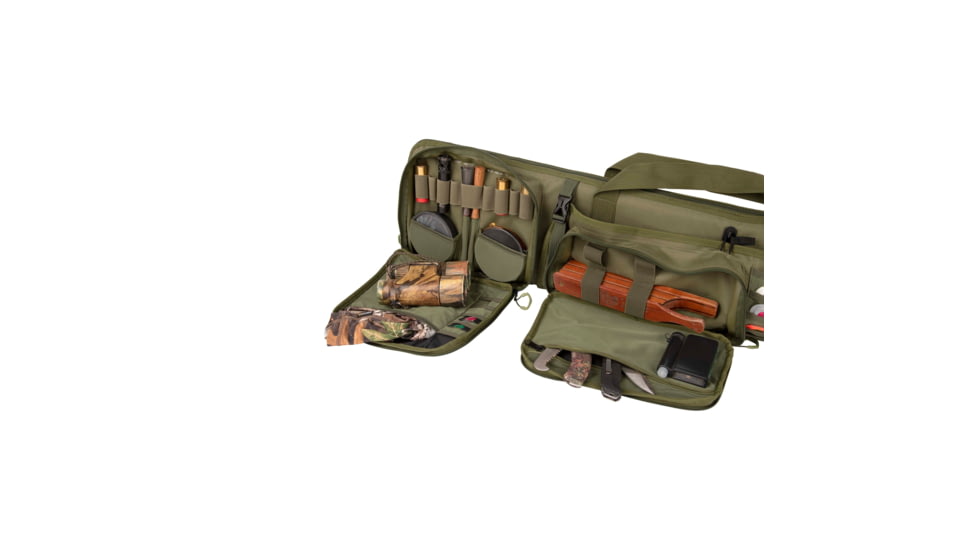Allen Gear Fit Pursuit Shocker 52in Lockable Shotgun Case, Olive/Mossy Oak NWTF Obsession, 961-52