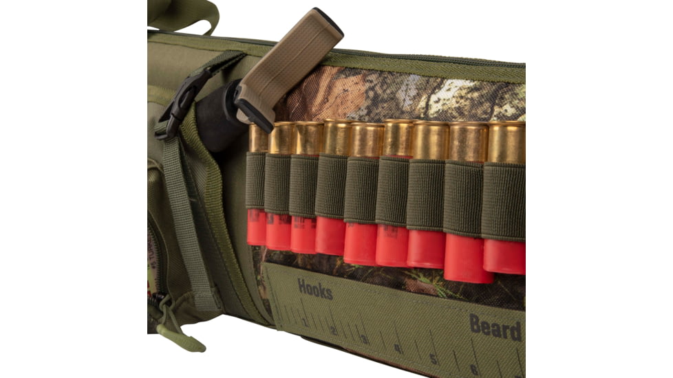 Allen Gear Fit Pursuit Shocker 52in Lockable Shotgun Case, Olive/Mossy Oak NWTF Obsession, 961-52