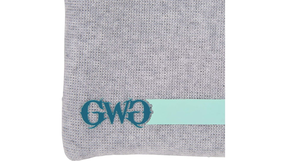 Allen Girls With Guns Lockable Handgun Storage Pouch, Compact, 5-Inch to 7-Inch Handguns, Gray/Blue, 9073