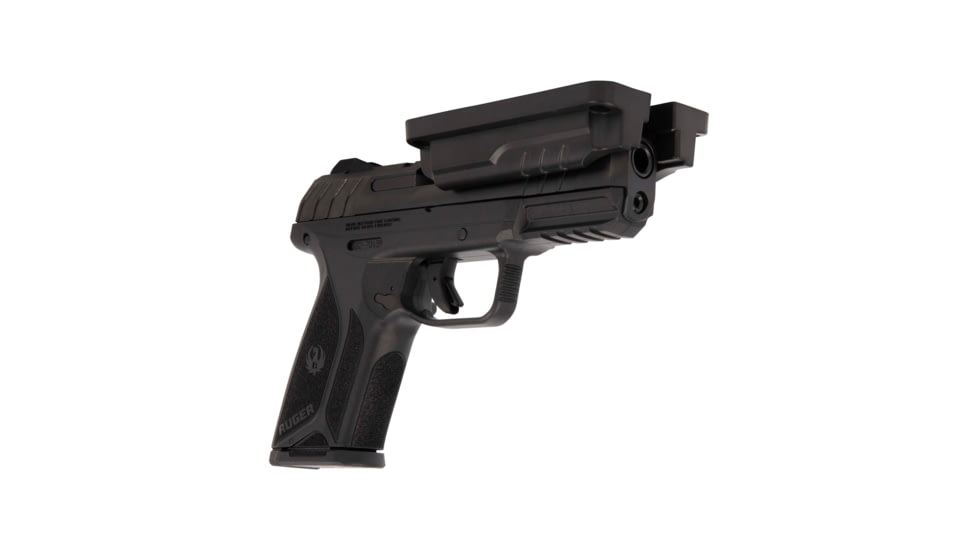 Allen Gun Ready Rail Handgun Magnet, 1 Handgun, Black, Metal, 5648