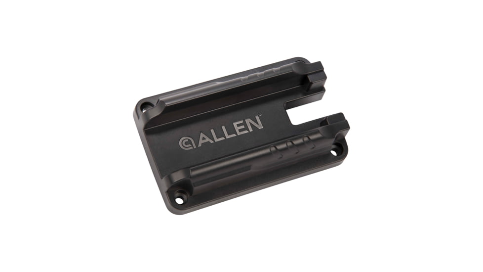 Allen Gun Ready Rail Handgun Magnet, 1 Handgun, Black, Metal, 5648