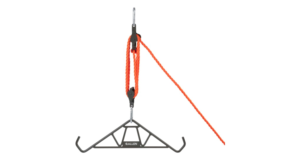 Allen Heavy-Duty Gambrel &amp; Hoist, Holds up to 1,200 lbs., Steel, 7245