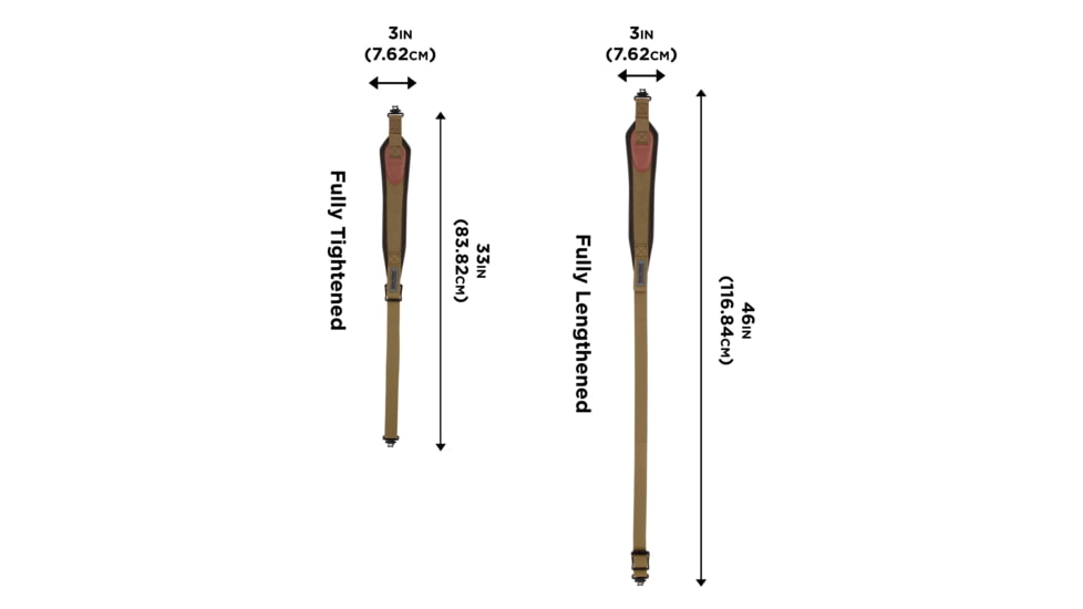 Allen Heritage Sling w/Canvas And Leather, Olive, 8110