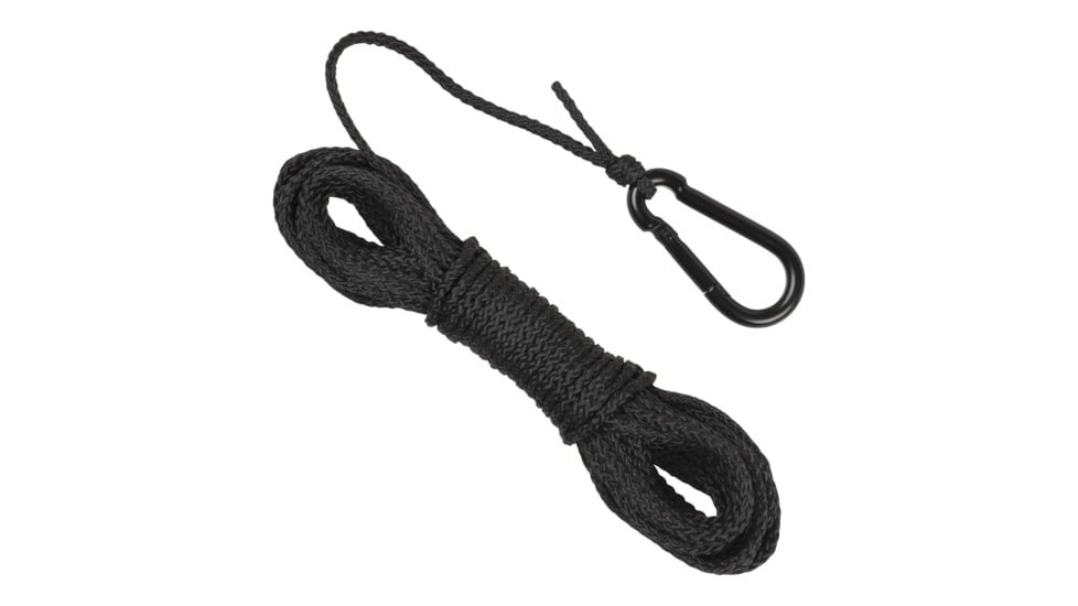 Allen Hoist Rope, 25-Feet Long, Black, 7247