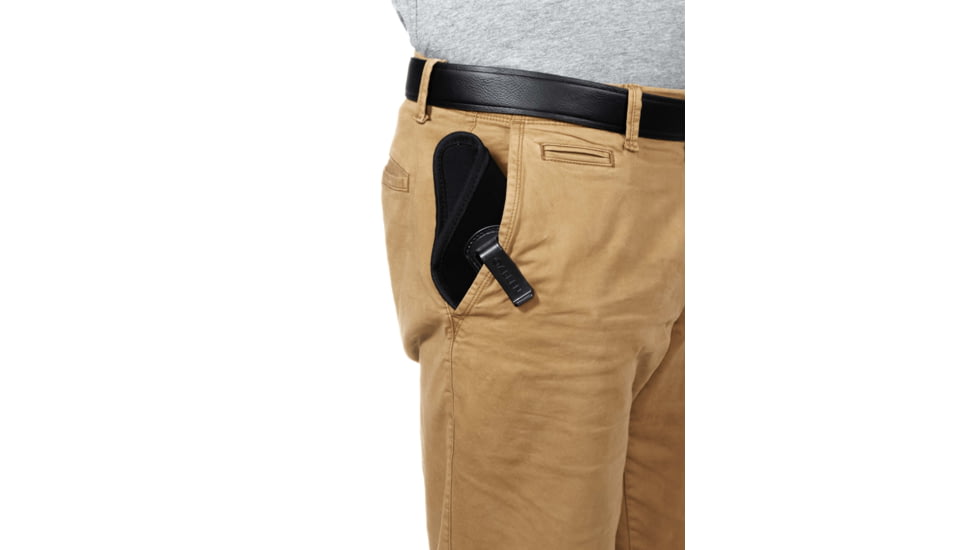 Allen Inside The Pant Handgun Holster, Most 3.25 to 3.75 Inch Barrel Medium and Large Frame Semi-Auto Handguns, Black, 7, 44607