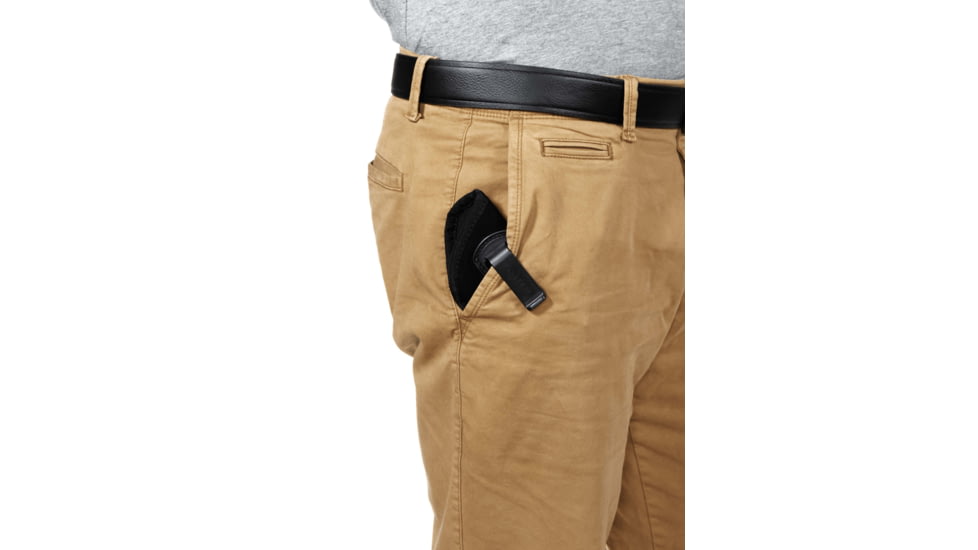 Allen Inside The Pant Handgun Holster, Small Semi-Auto .22 to .25 Caliber, Black, 4, 44604