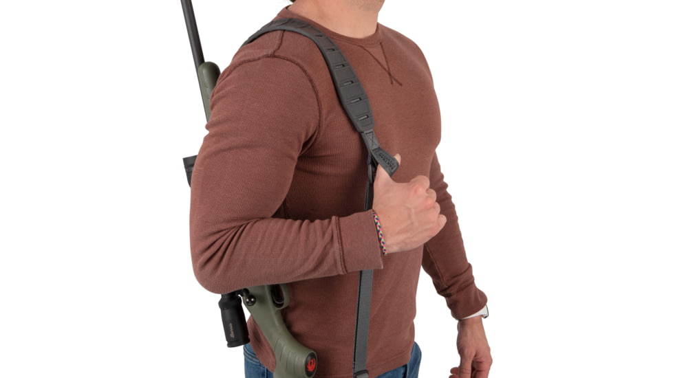 Allen KLNG Traction Rifle Sling, Molded Rubber, Midnight Gray, 8531