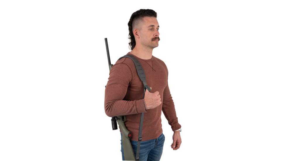 Allen KLNG Traction Rifle Sling, Molded Rubber, Midnight Gray, 8531