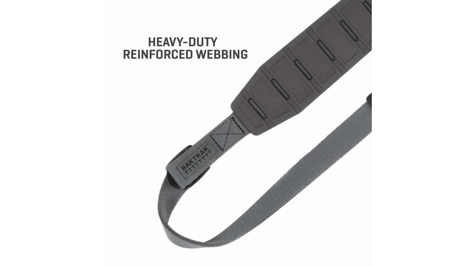 Allen KLNG Traction Rifle Sling, Molded Rubber, Midnight Gray, 8531