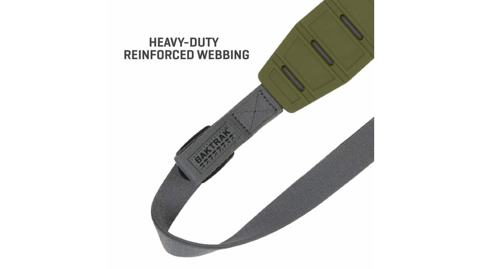 Allen KLNG Traction Rifle Sling, Molded Rubber, Ranger Green, 8533