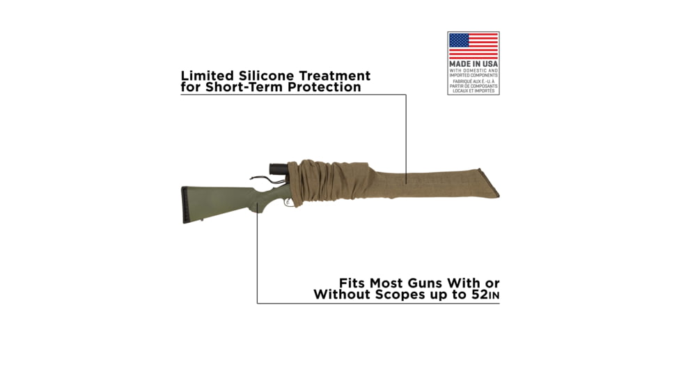 Allen Knit Gun Sock, Tan, 52in, 167