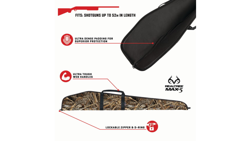 Allen Leadville 52in Shotgun Case, Realtree Max-7, 134-52