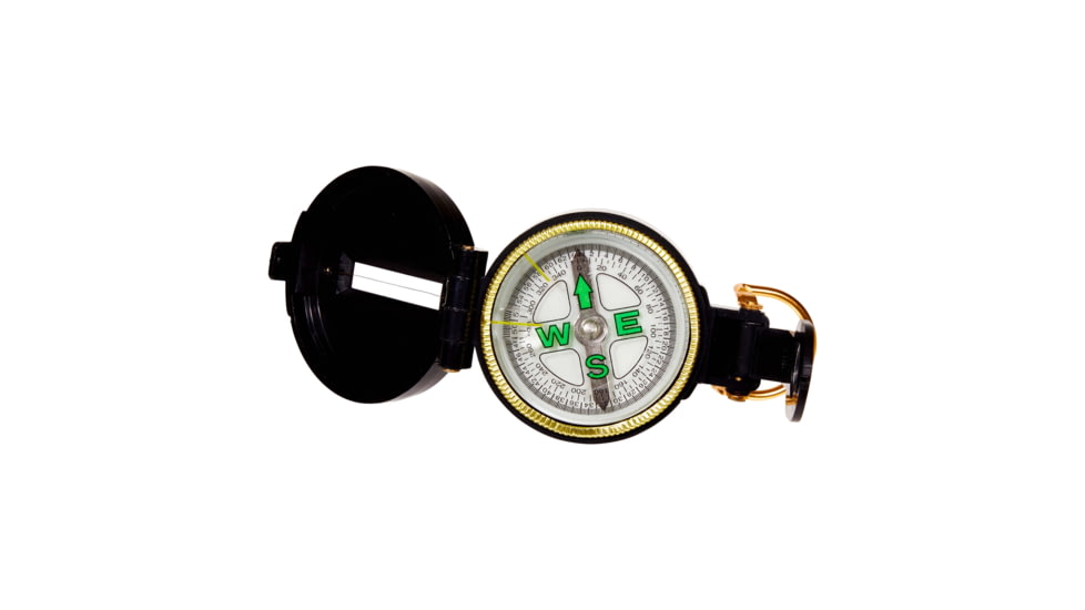 Allen Lensatic Compass, Black, 486