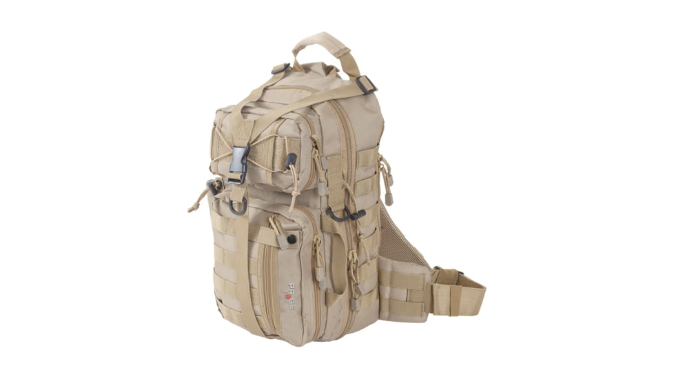Allen Lite Force Tactical Sling Pack 18x9.75x7.5 Inches Tan