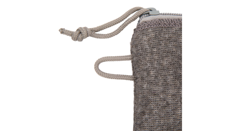Allen Lockable Handgun Storage Pouch, Full Size Handgun, 7 x 9in, Gray, 3627