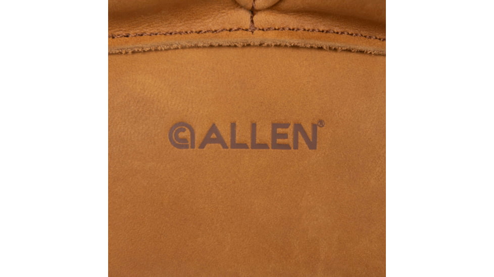 Allen Longmont Leather Filled Front &amp; Rear Shooting Rest Combo, Light Brown, 15125