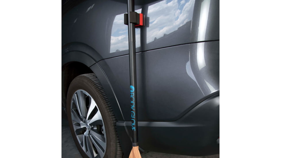 Allen Magnetic Firearm &amp; Fishing Rod Holder w/Frame, 1 Rifle/Shotgun/Fishing Rod, Black/Red Magnet, 5657