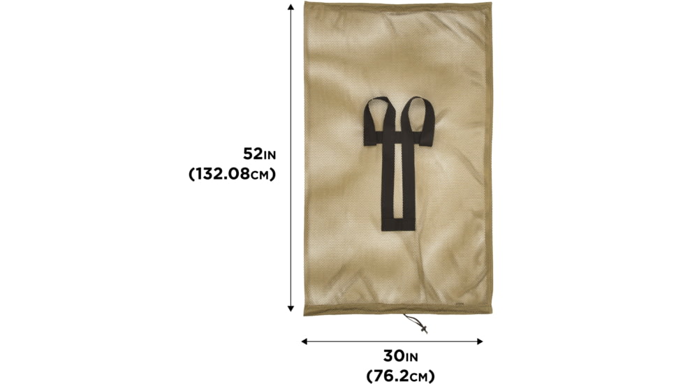 Allen Mesh Decoy Bag, Fits 24 Standard Duck Decoys, Olive Green, 30 in x 52 in, 246