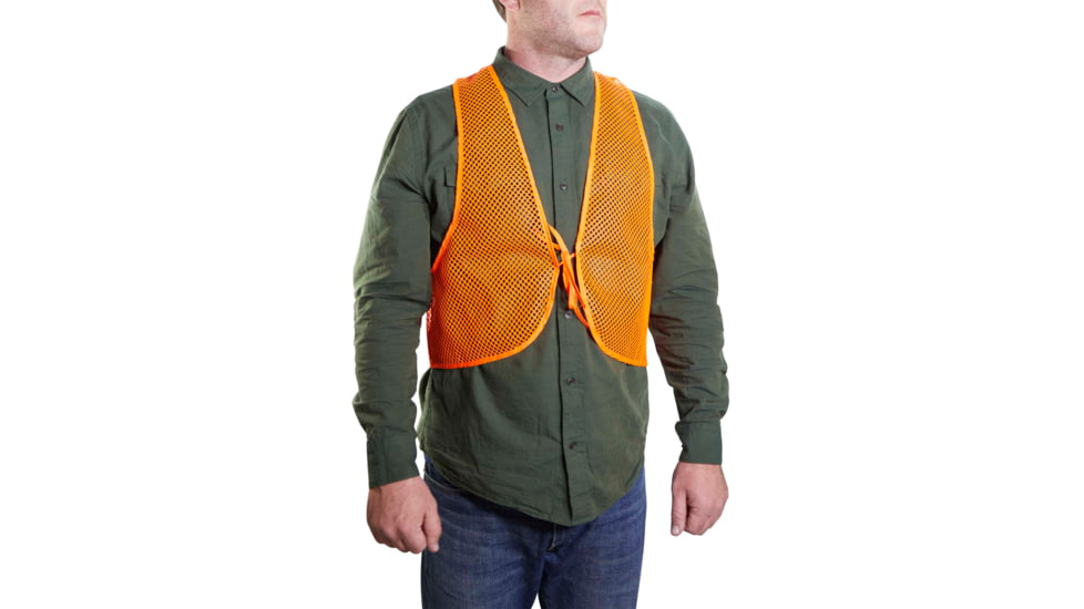 Allen Mesh Hunting Vest, Orange, 15750