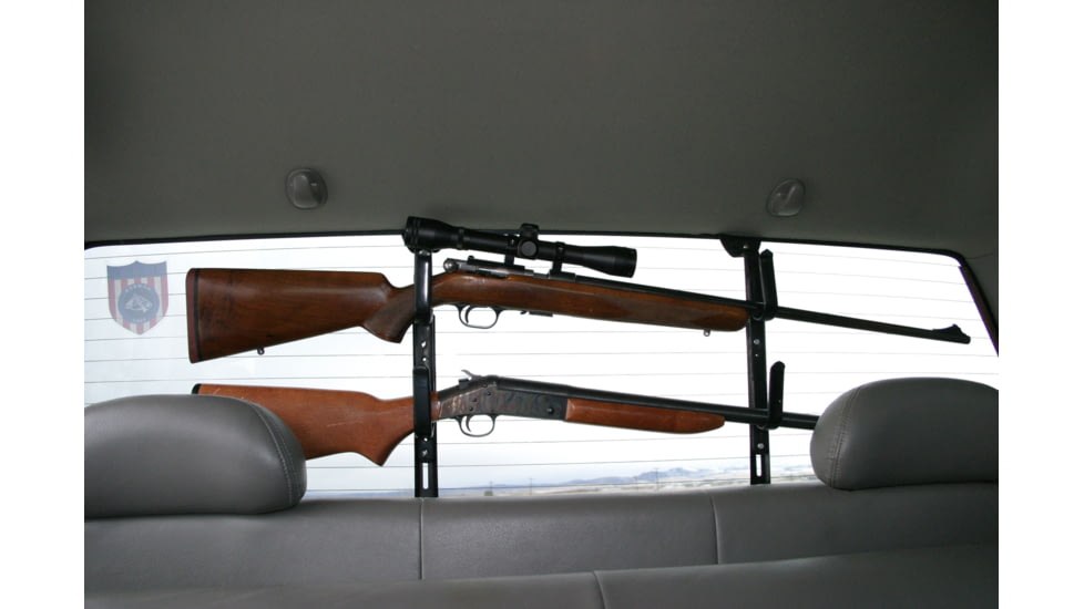 Allen Metal Gun/Tool Rack Adjustable Black