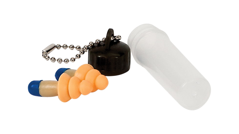 Allen Molded Ear Plugs, 1 Pair, Orange, 2294